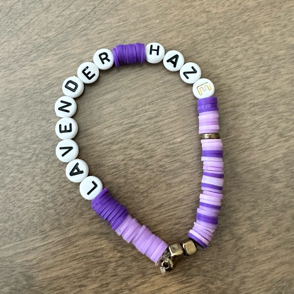 Lavender haze eras tour bracelet taylor swift